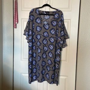 Eloquii Floral dress, like new